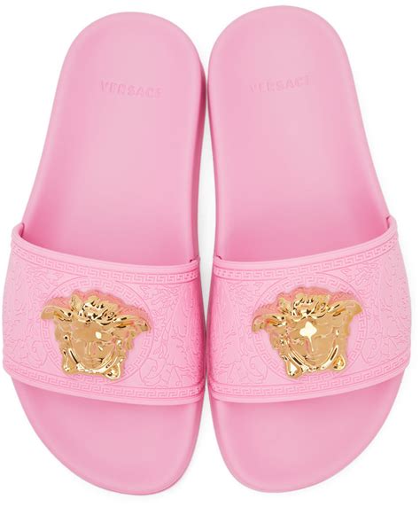 pink versace slides replica|versace pink slides girls.